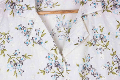 Floral Breeze (Olive Green)