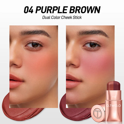 O.TWO.O Double Color Lip & Cheek Stick