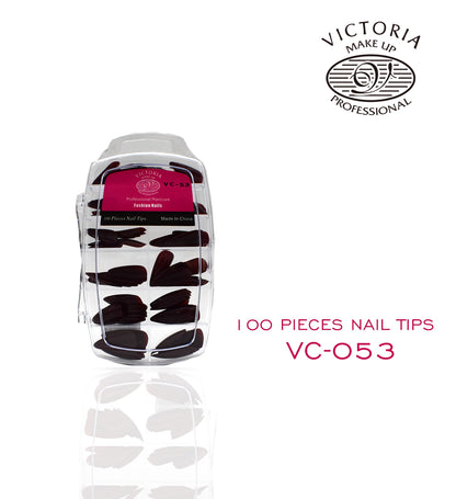 VICTORIA Nails 100Pcs Colouring { PS Case }
