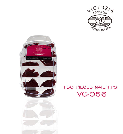 VICTORIA Nails 100Pcs Colouring { PS Case }