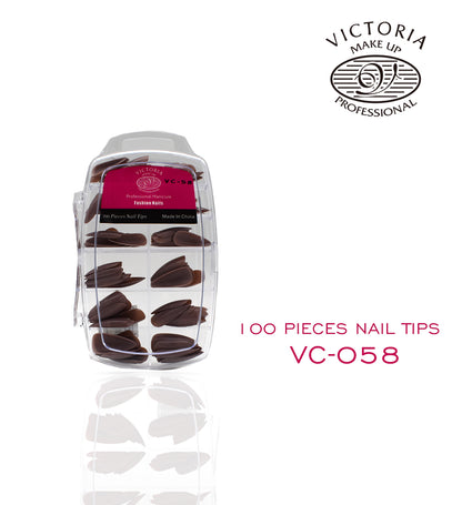 VICTORIA Nails 100Pcs Colouring { PS Case }