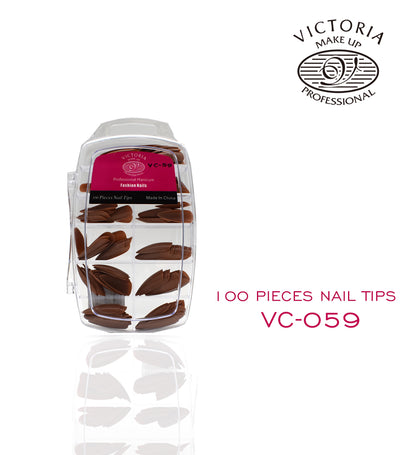 VICTORIA Nails 100Pcs Colouring { PS Case }