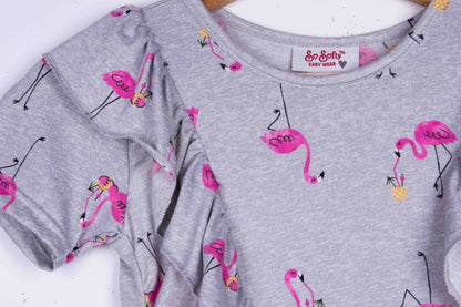 Pretty Flamingos Dress