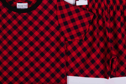 Red Classy Plaid