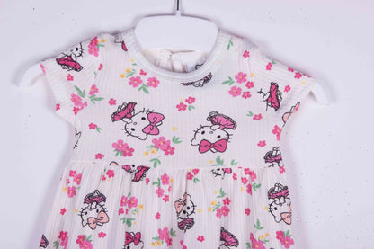 Soft Hello Kitty Floral Dress