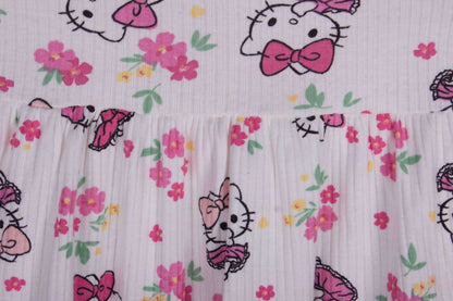 Soft Hello Kitty Floral Dress