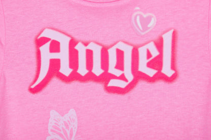 Pink Angel Stitch Dress
