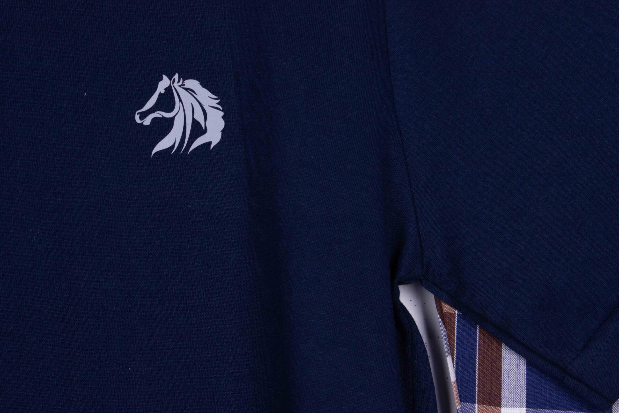 Navy Blue + Blue Windowpane Check (Match with Dads)