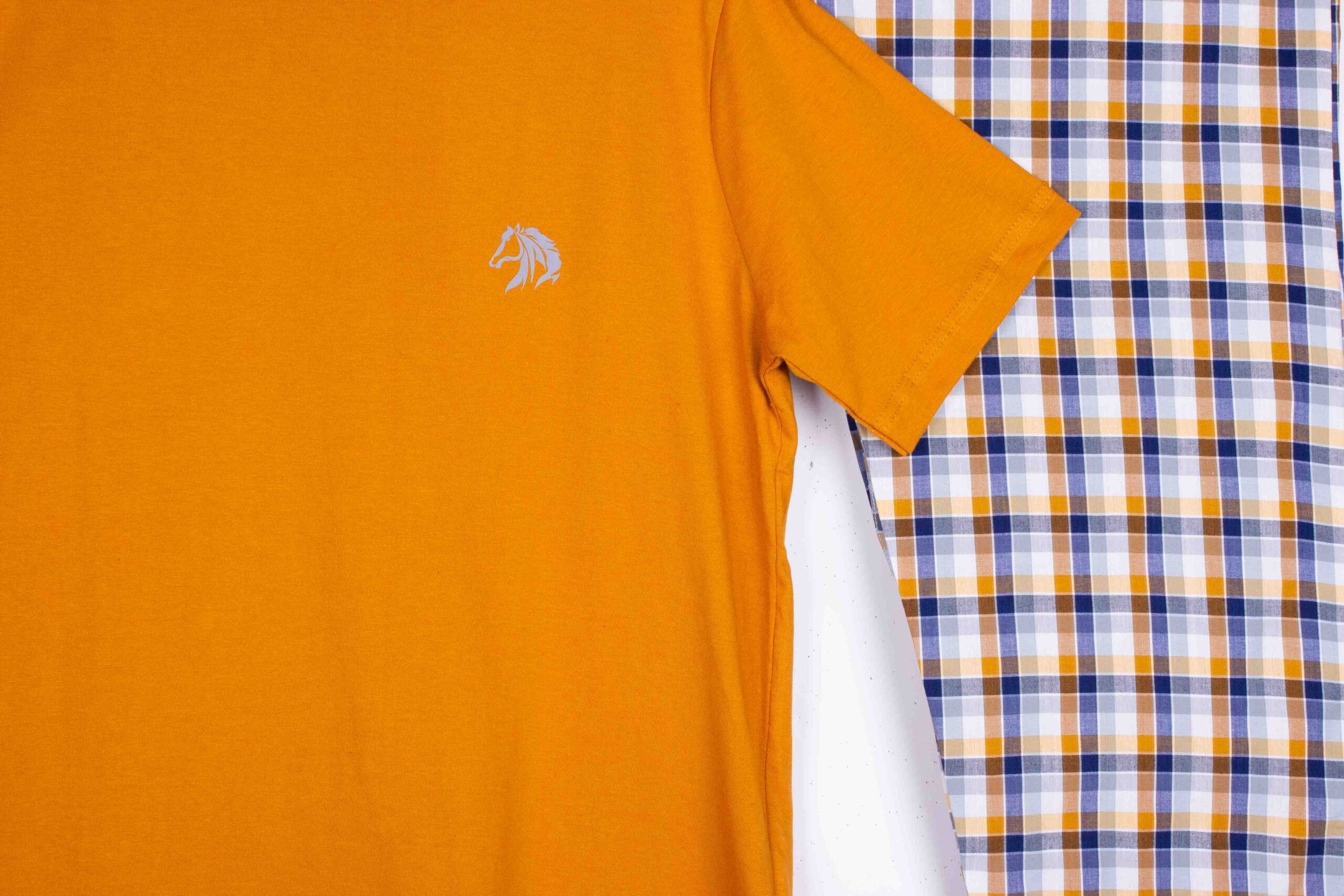 Mustard Yellow, Tattersall Plaid
