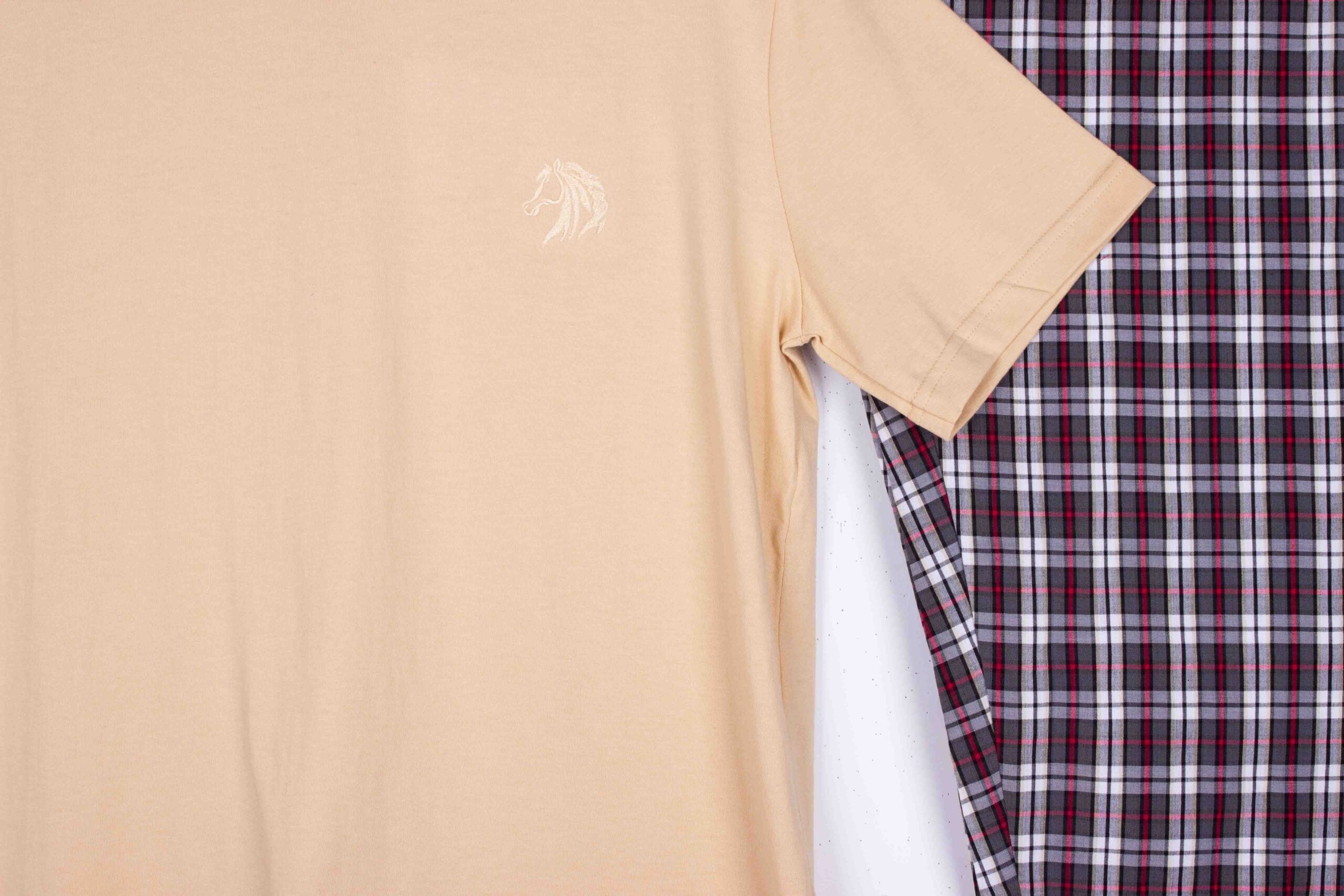 Beige + Rustic Plaid (Match with Dads)