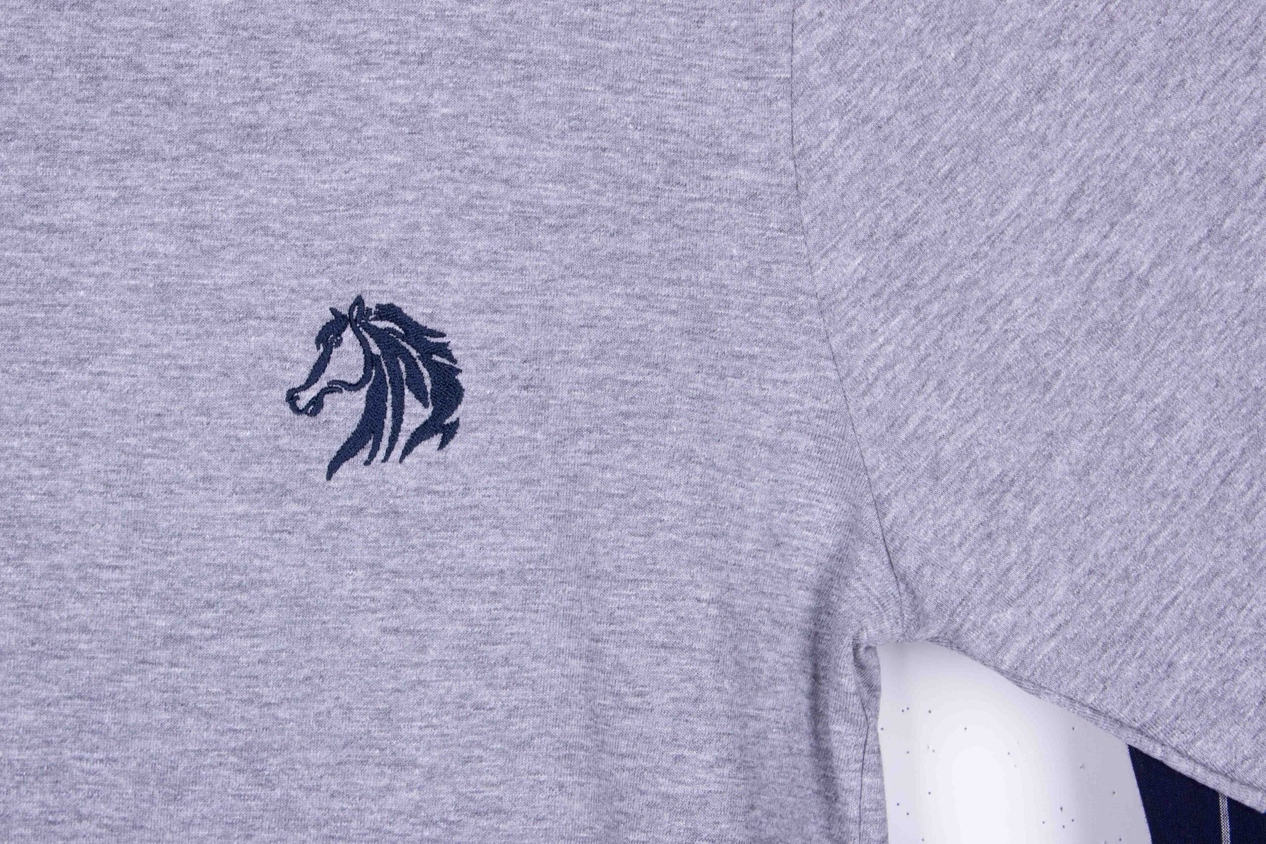 Grey, NavyWhite Pinstripe