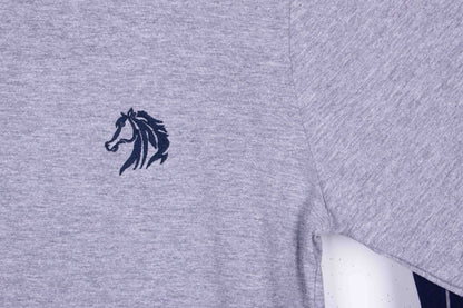 Grey, NavyWhite Pinstripe