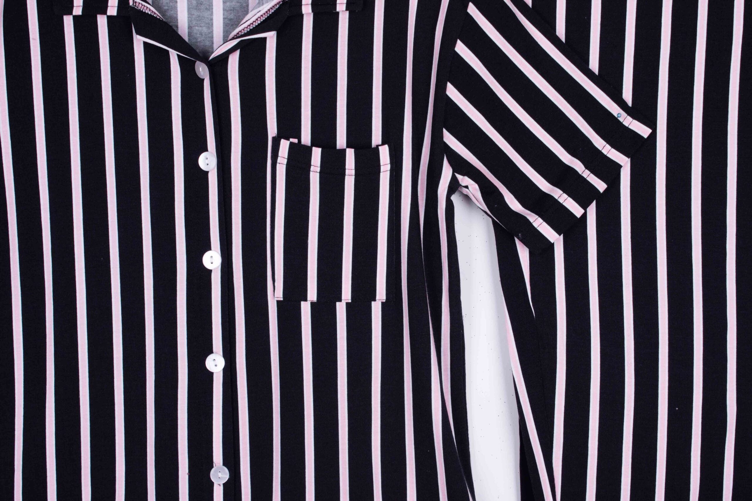Black Pink Stripes