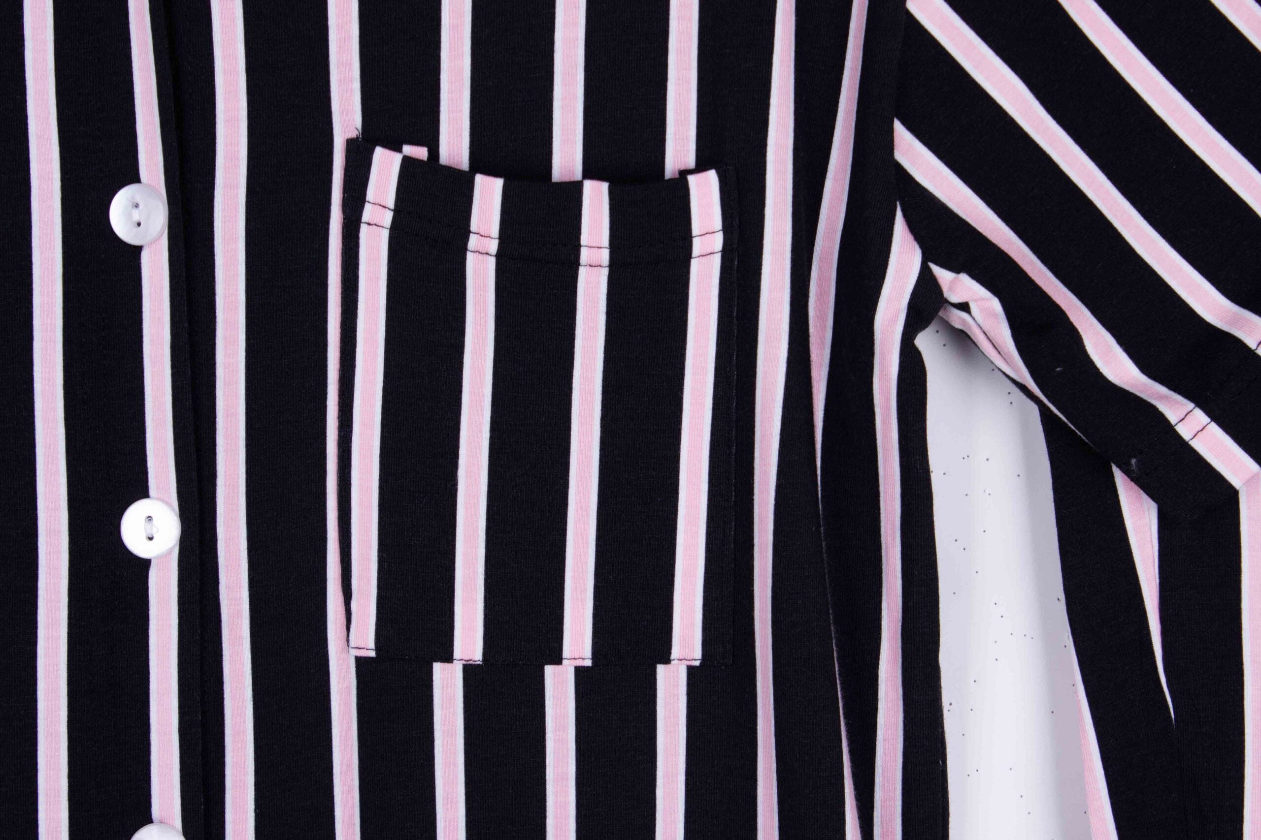 Black Pink Stripes