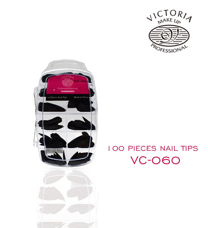 VICTORIA Nails 100Pcs Colouring { PS Case }