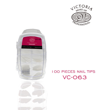 VICTORIA Nails 100Pcs Colouring { PS Case }