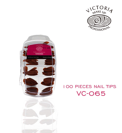 VICTORIA Nails 100Pcs Colouring { PS Case }