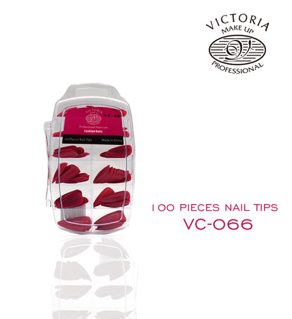 VICTORIA Nails 100Pcs Colouring { PS Case }