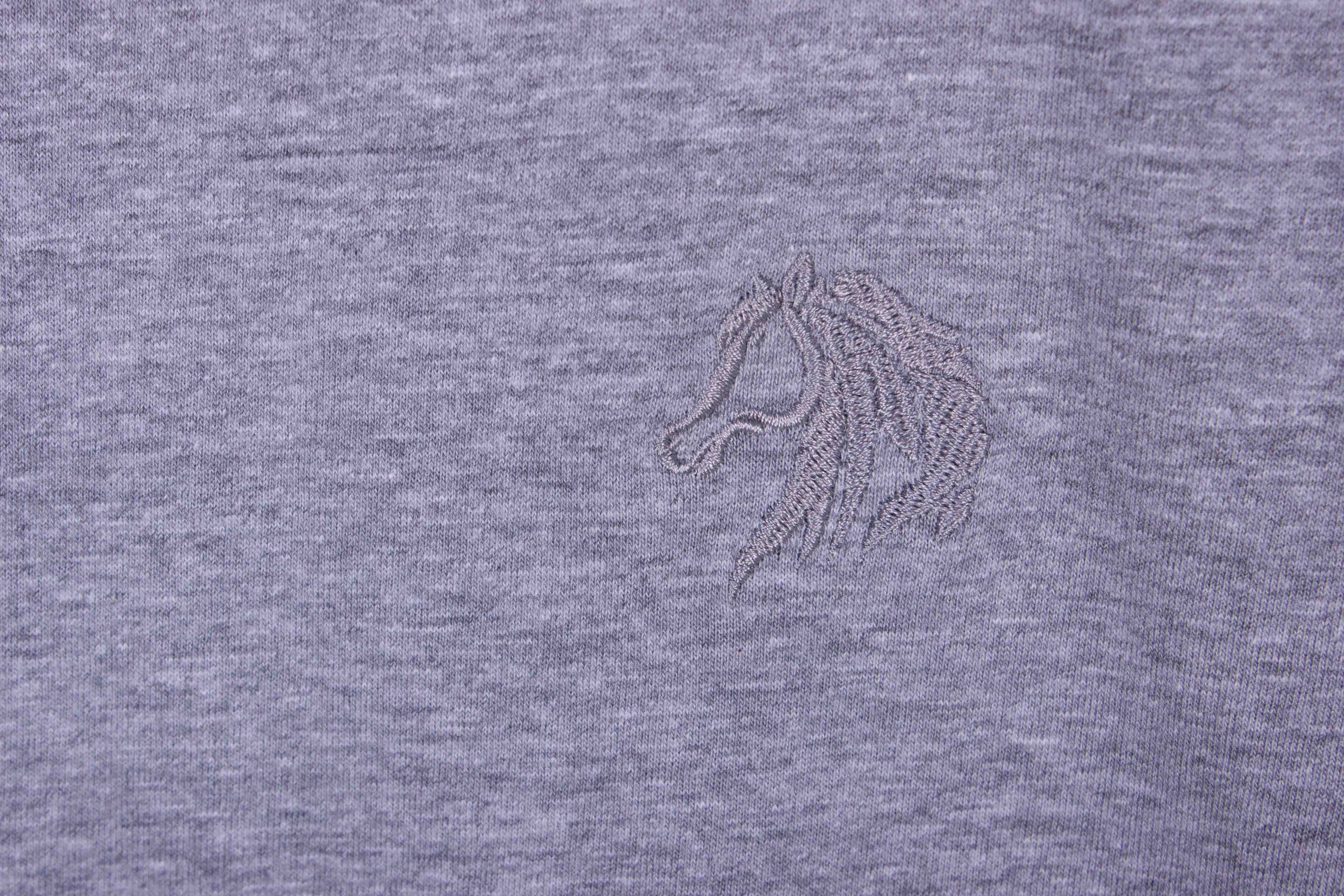 Kids Heather Grey Charcoal Stripe Pajamas