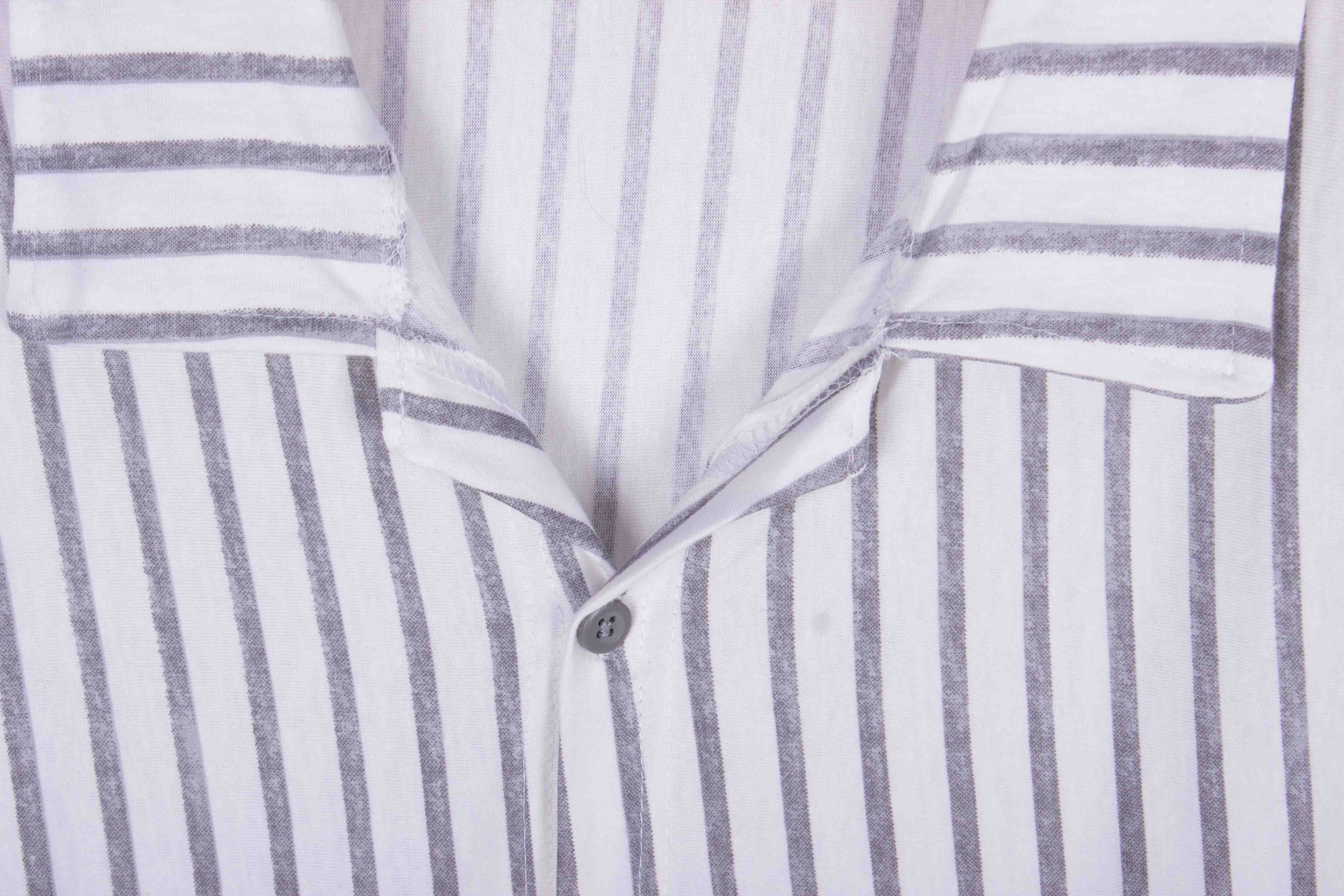 Light Grey Stripe Lounge Set
