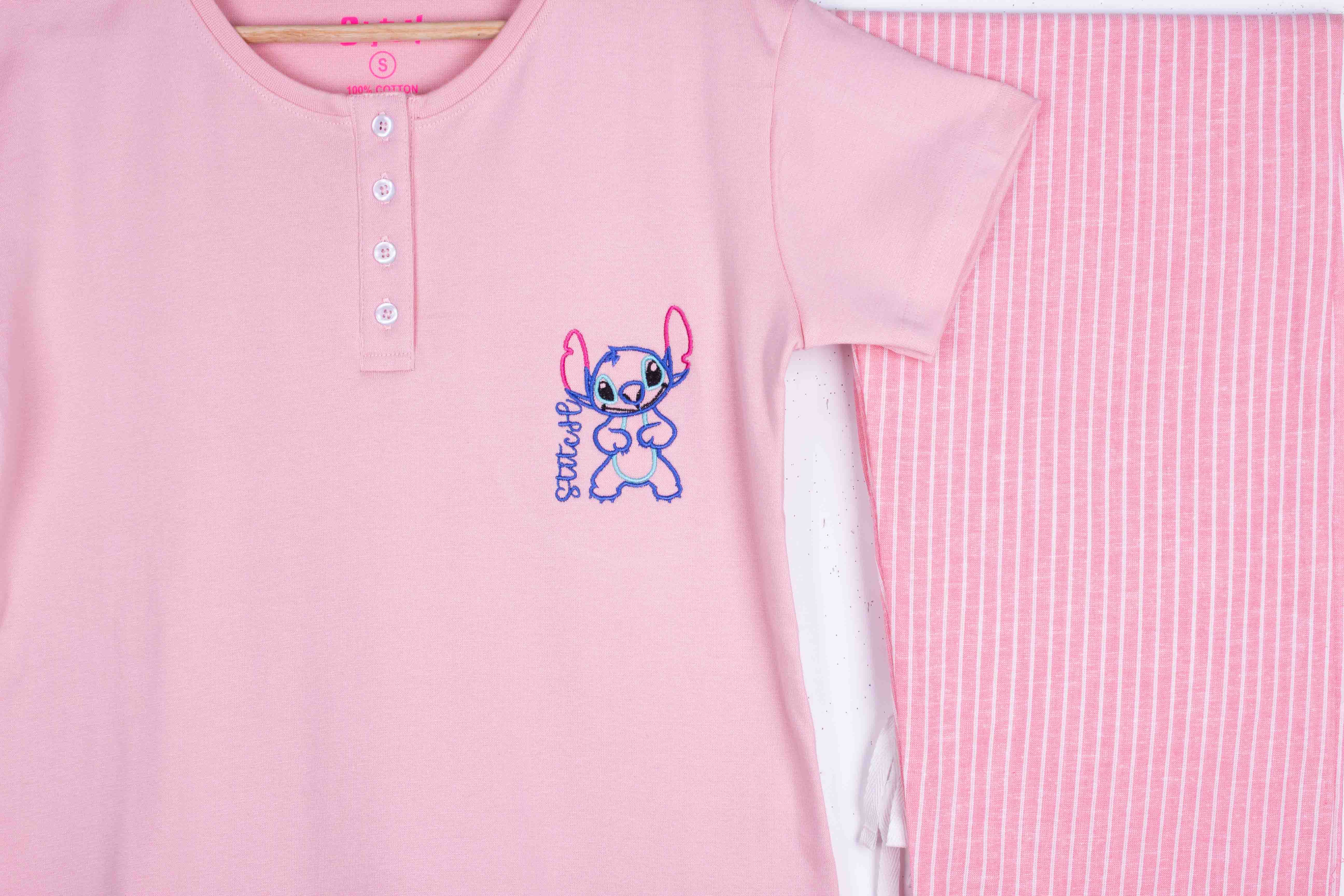 Stitch with Cute Stripes