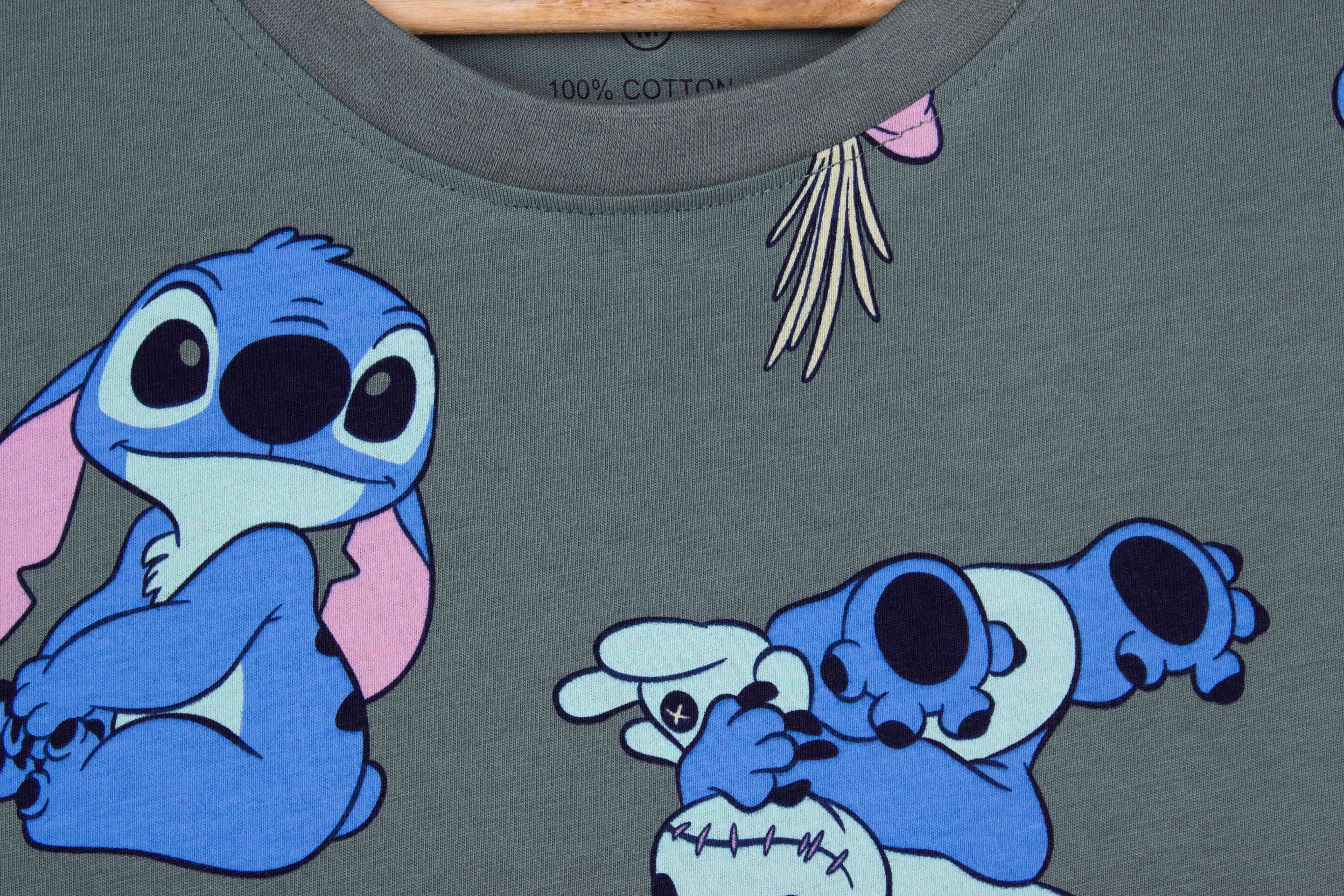 Navy Green Stitch
