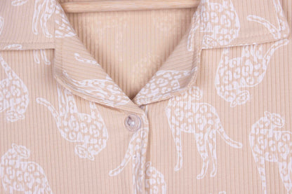 The Leopard (Ribbed Cotton)