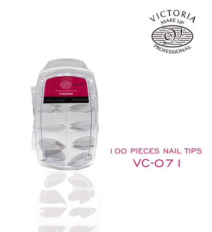 VICTORIA Nails 100Pcs Colouring { PS Case }