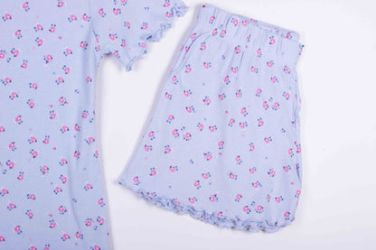 Bloom & Breeze Button Up Shorts