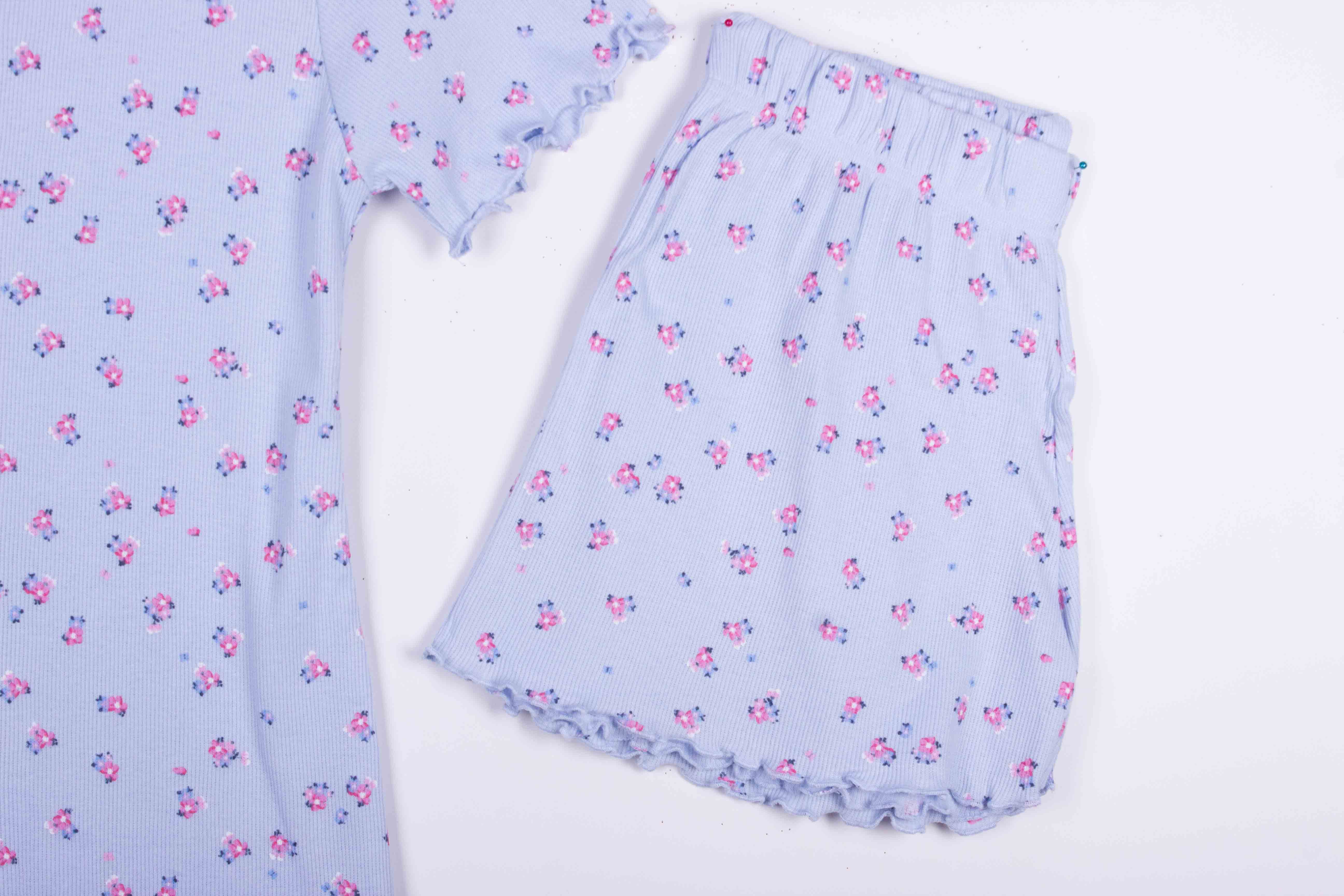 Bloom & Breeze Button Up Shorts