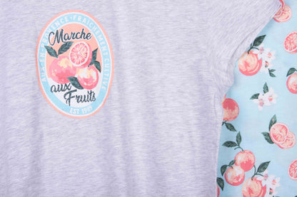 Cute Grey Grapefruit Set