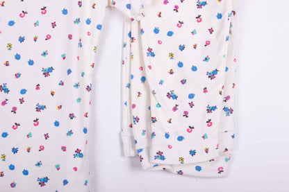 White Ditsy Floral Set