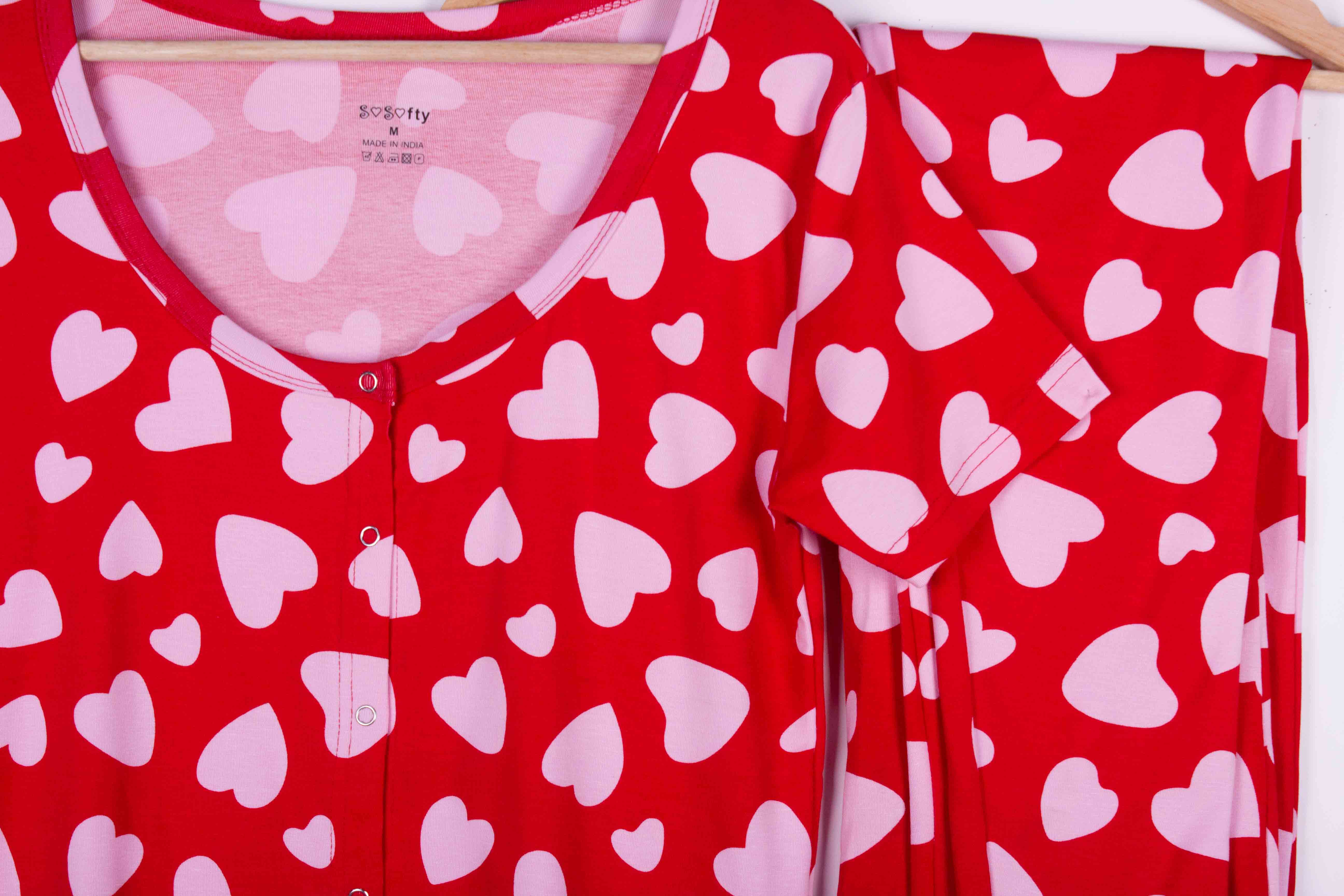 Sweetheart Button Up Set