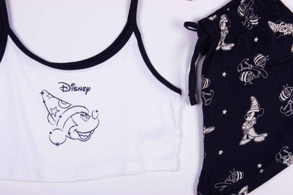 Classic Mickey Hat Tank-Crop Shorts