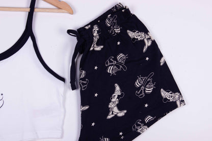 Classic Mickey Hat Tank-Crop Shorts