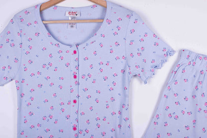 Bloom & Breeze Button Up Shorts