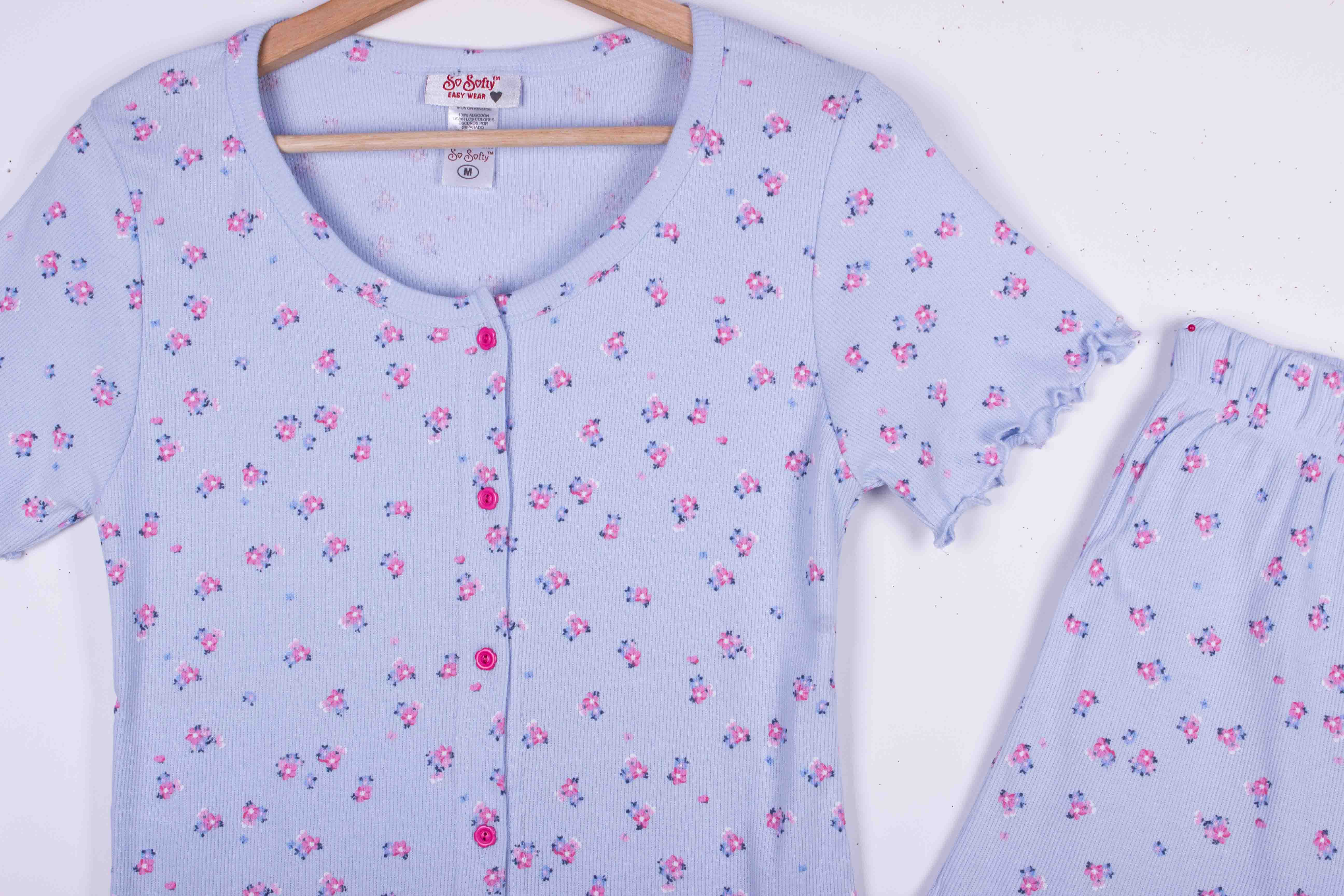 Bloom & Breeze Button Up Shorts