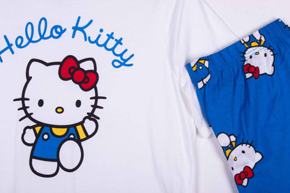 Hello Kitty in Blue Shorts