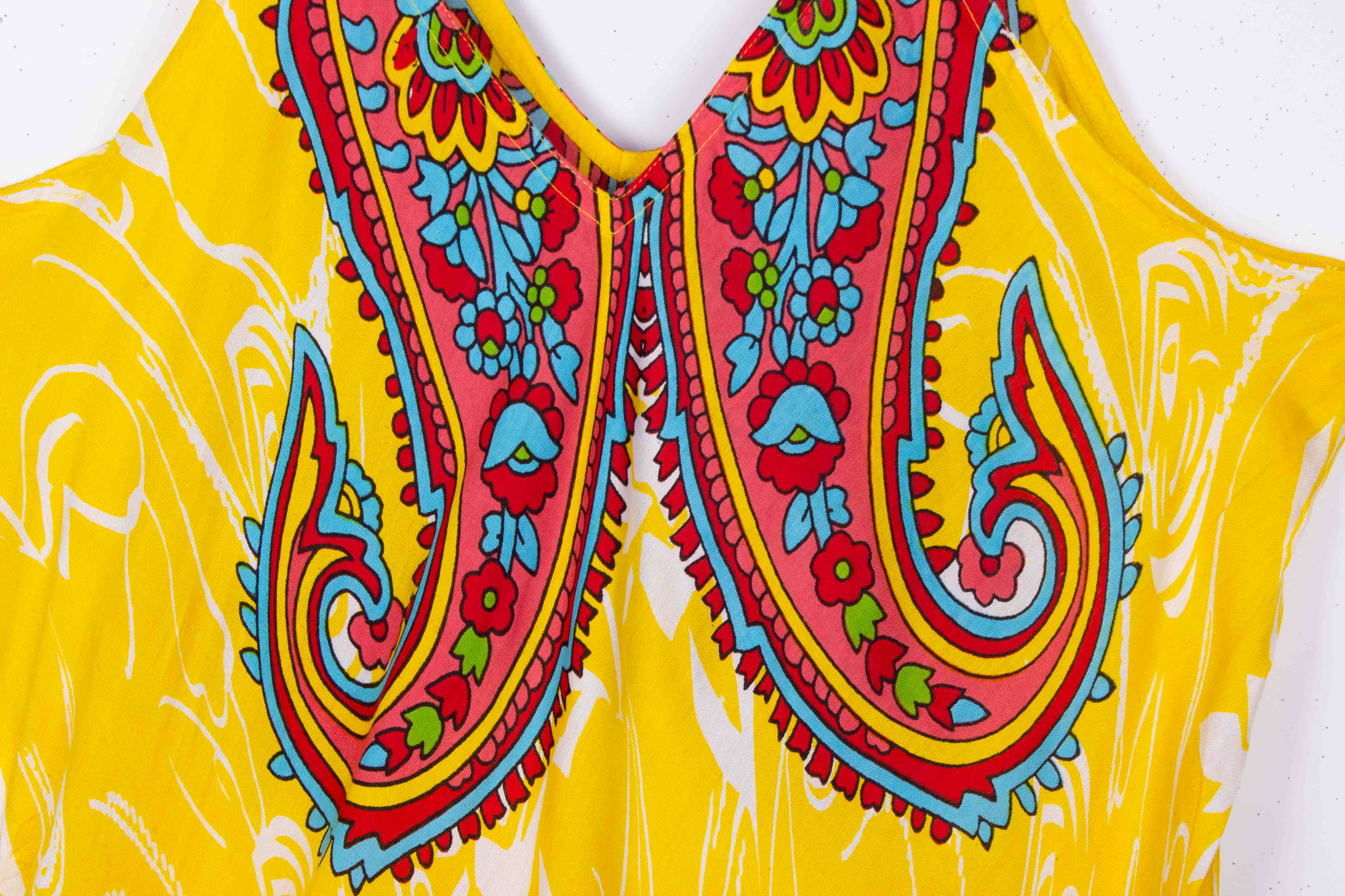 Hibiscus Sunrise Dress (Soft Cotton)