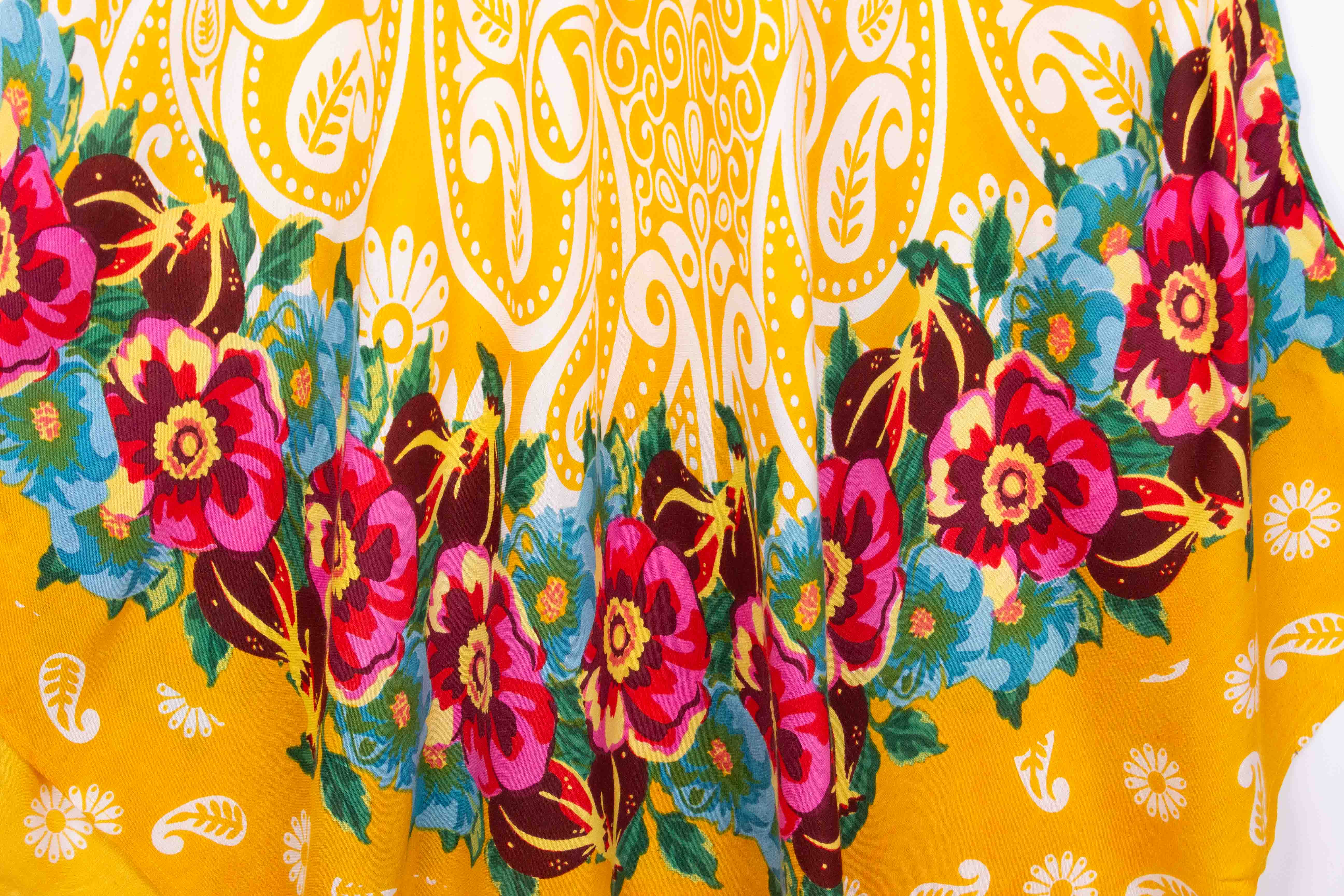 Sunshine Paisley Dress (Soft Cotton)