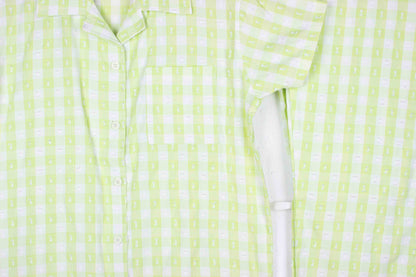 Light Green Checkered
