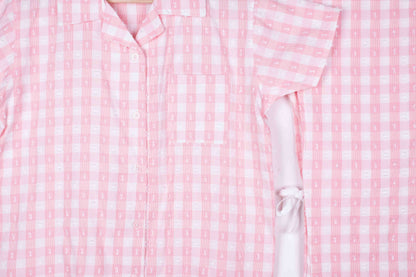 Pink Checkered