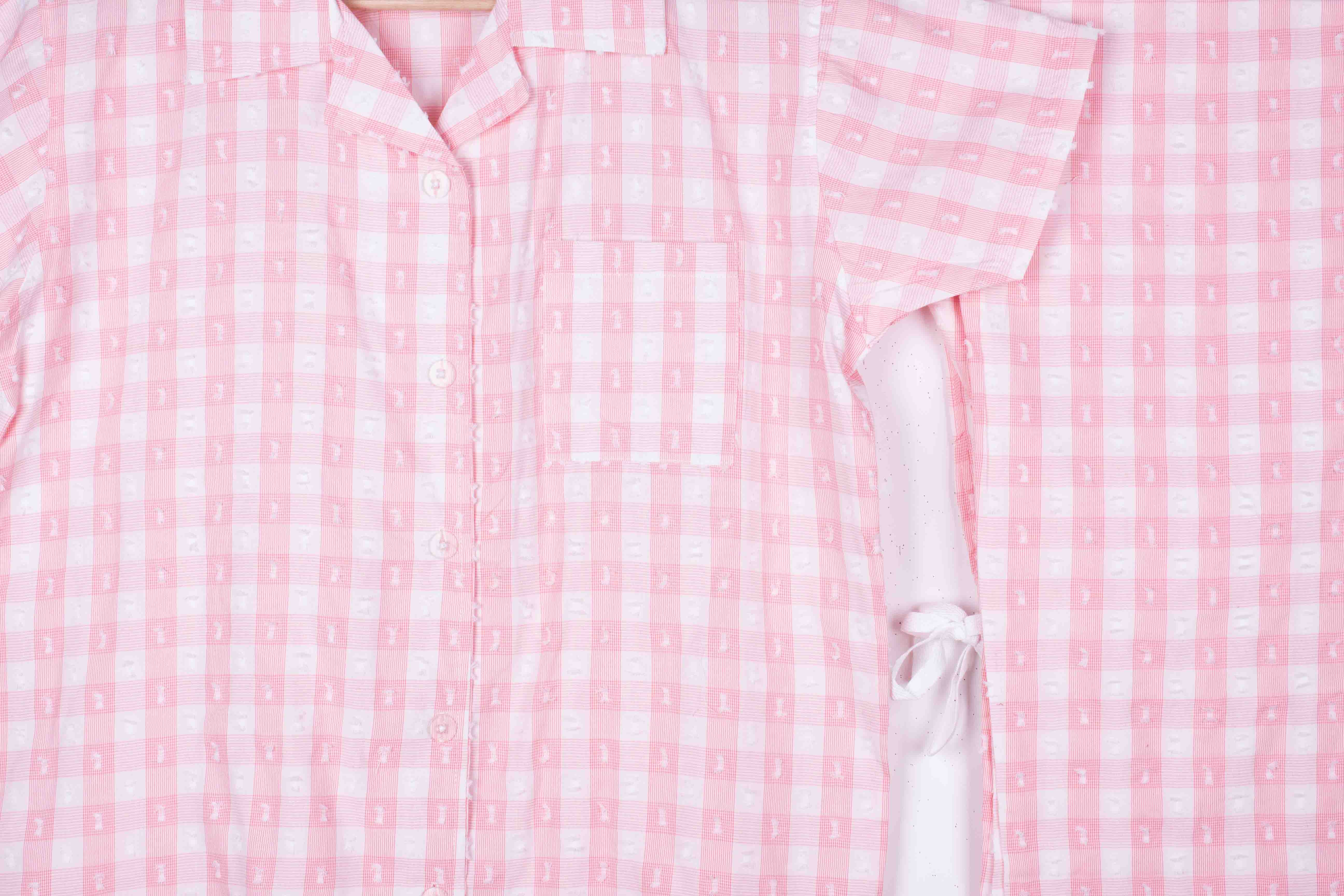 Pink Checkered