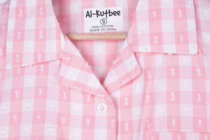 Pink Checkered