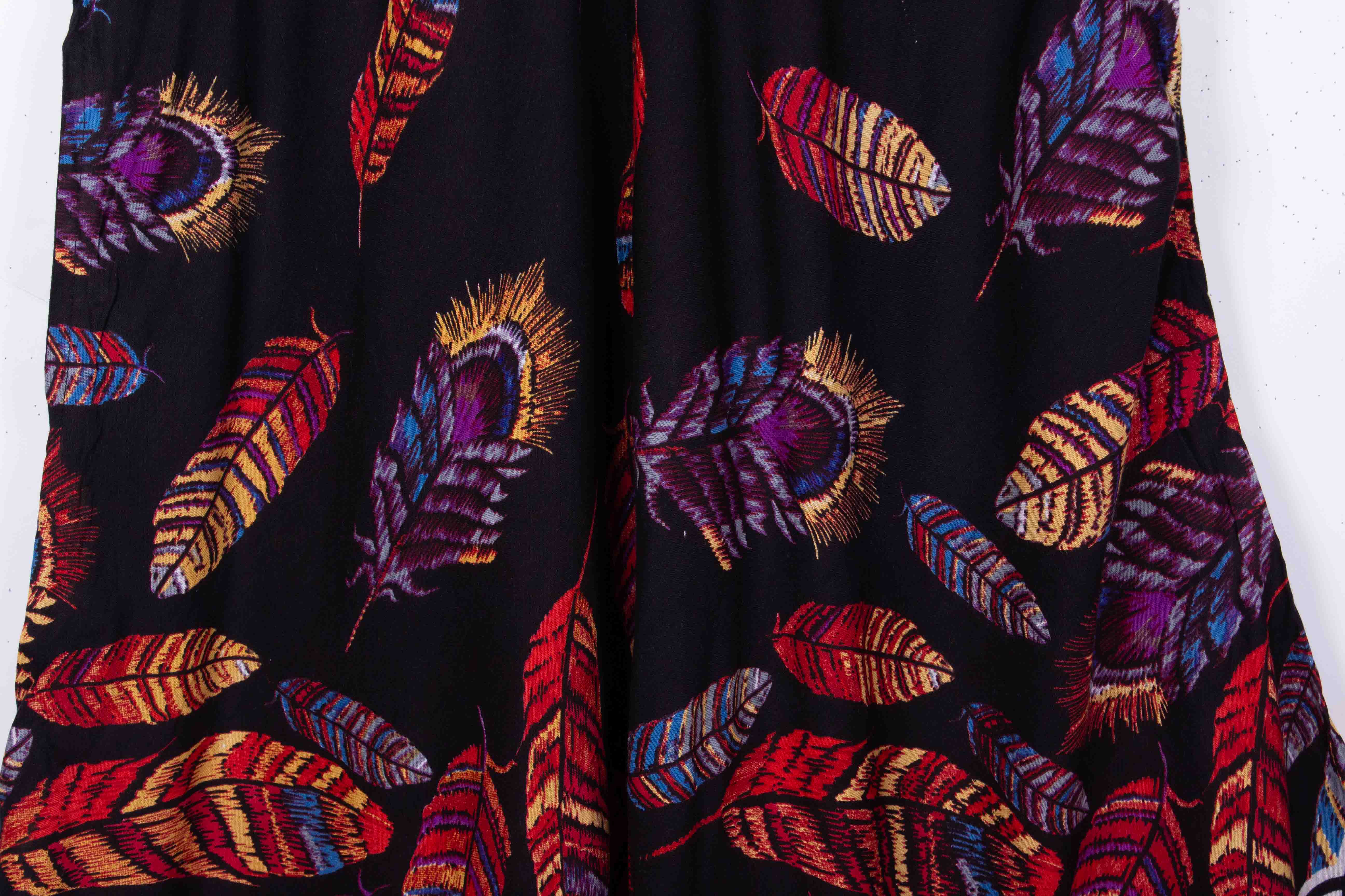 Midnight Featherfall Dress (Soft Cotton)