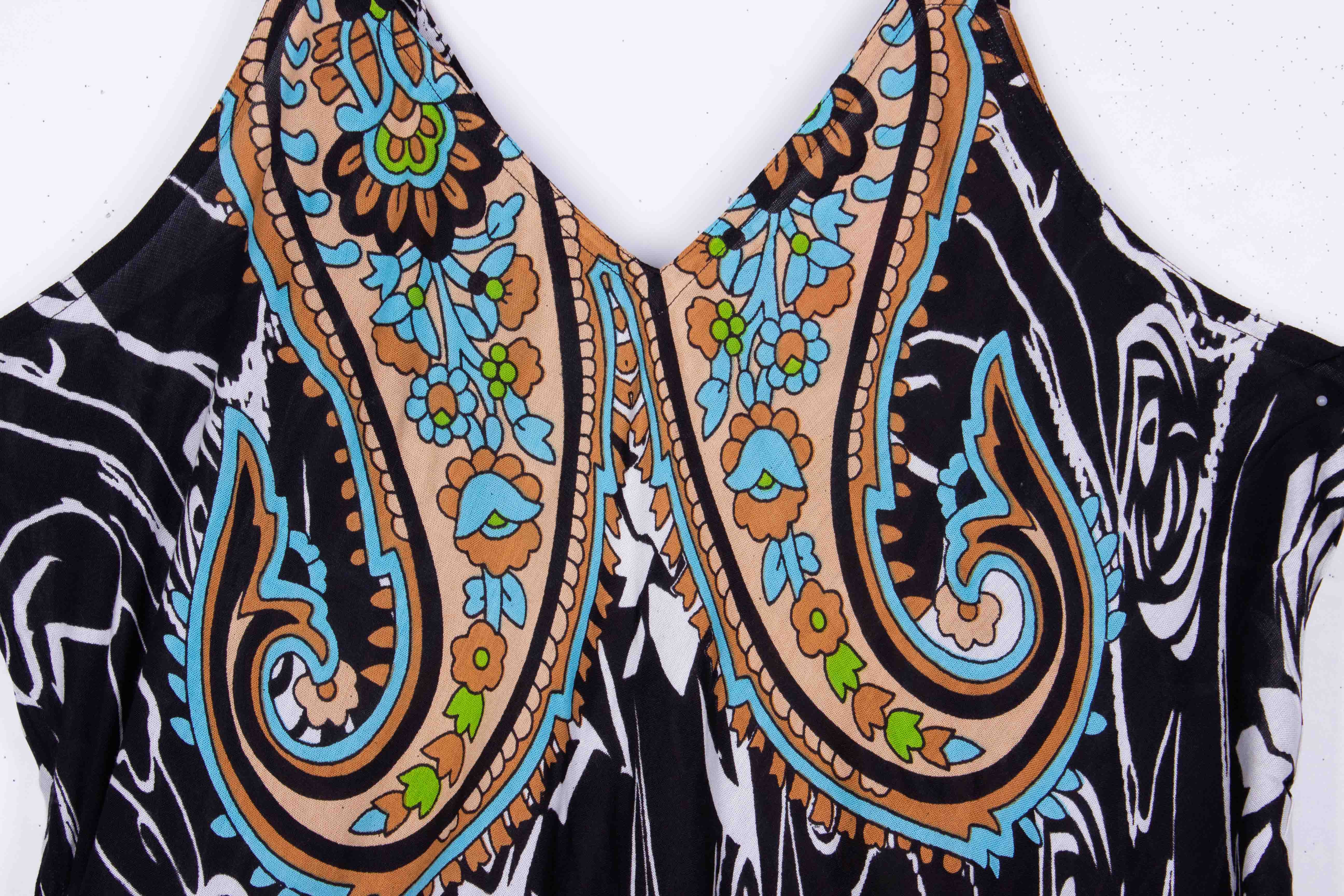 Tropical Boho Dress (Soft Cotton)