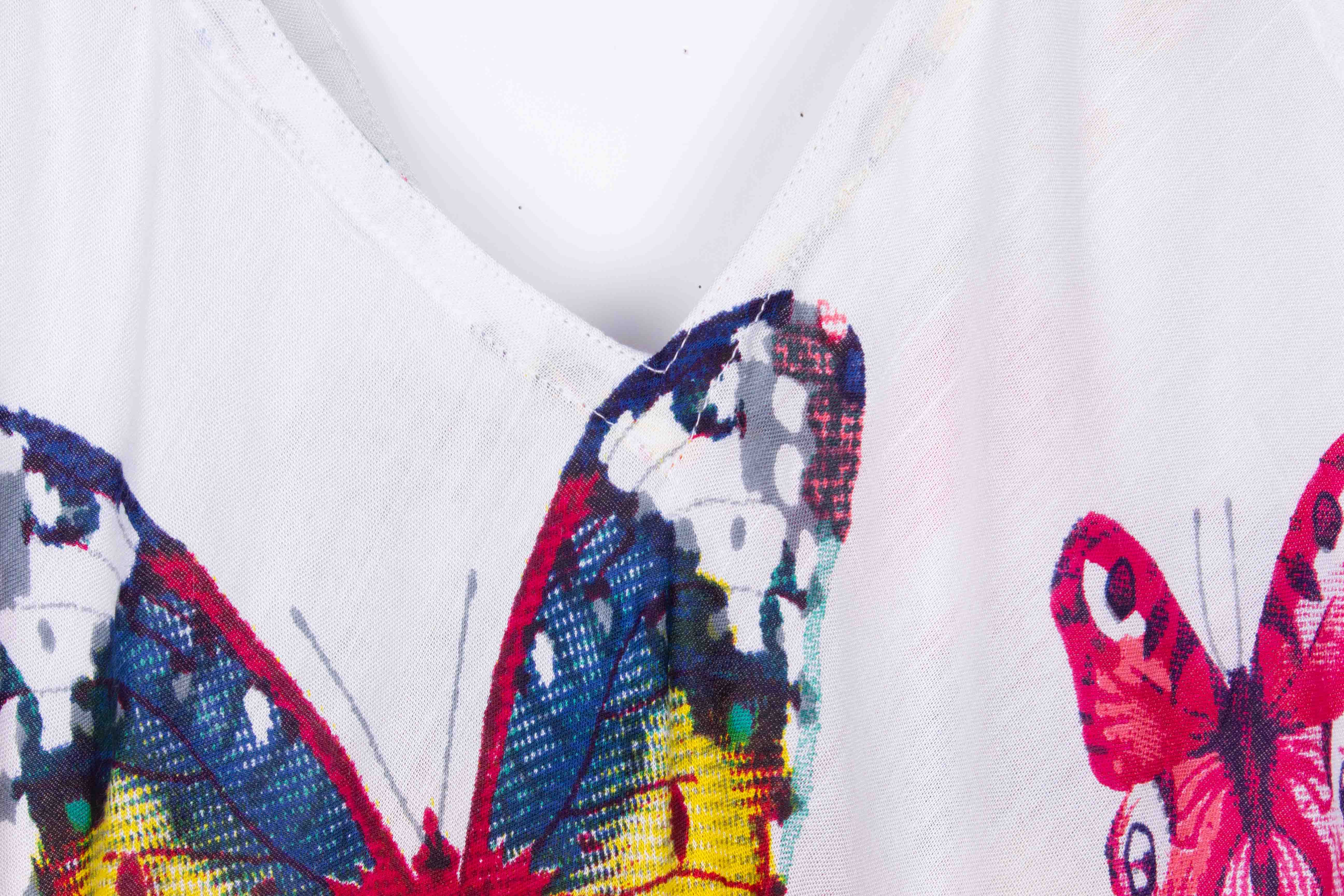 White Butterfly Dress (Soft Cotton)
