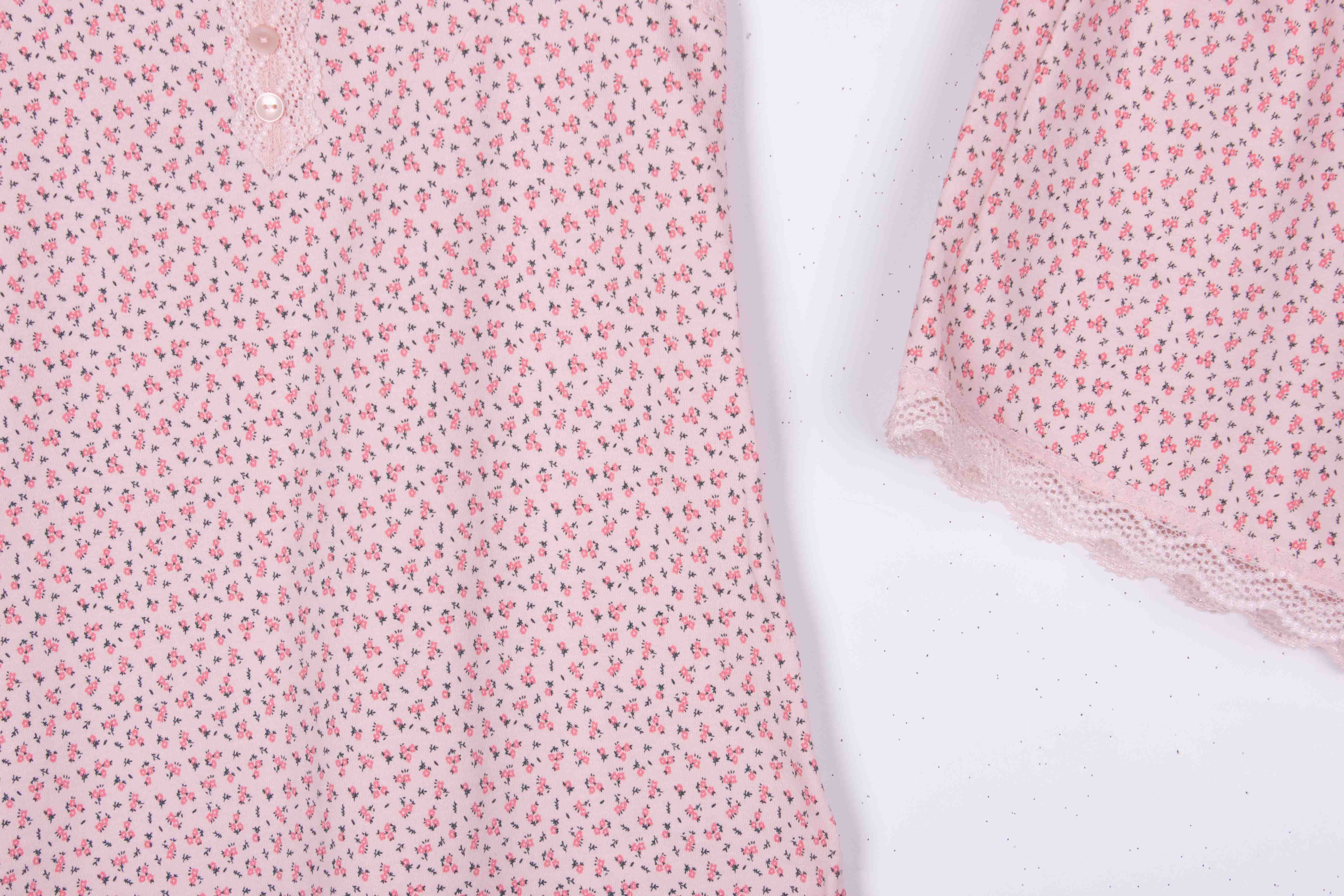 Floral Cotton Camisole and Shorts