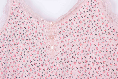 Floral Cotton Camisole and Shorts