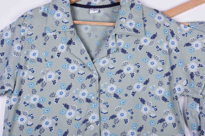 Dusty Blue Florals